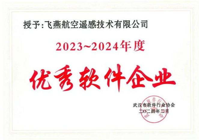2023年度武漢市軟件行業“優秀企業”、“優秀工作者”稱號花落飛燕遙感